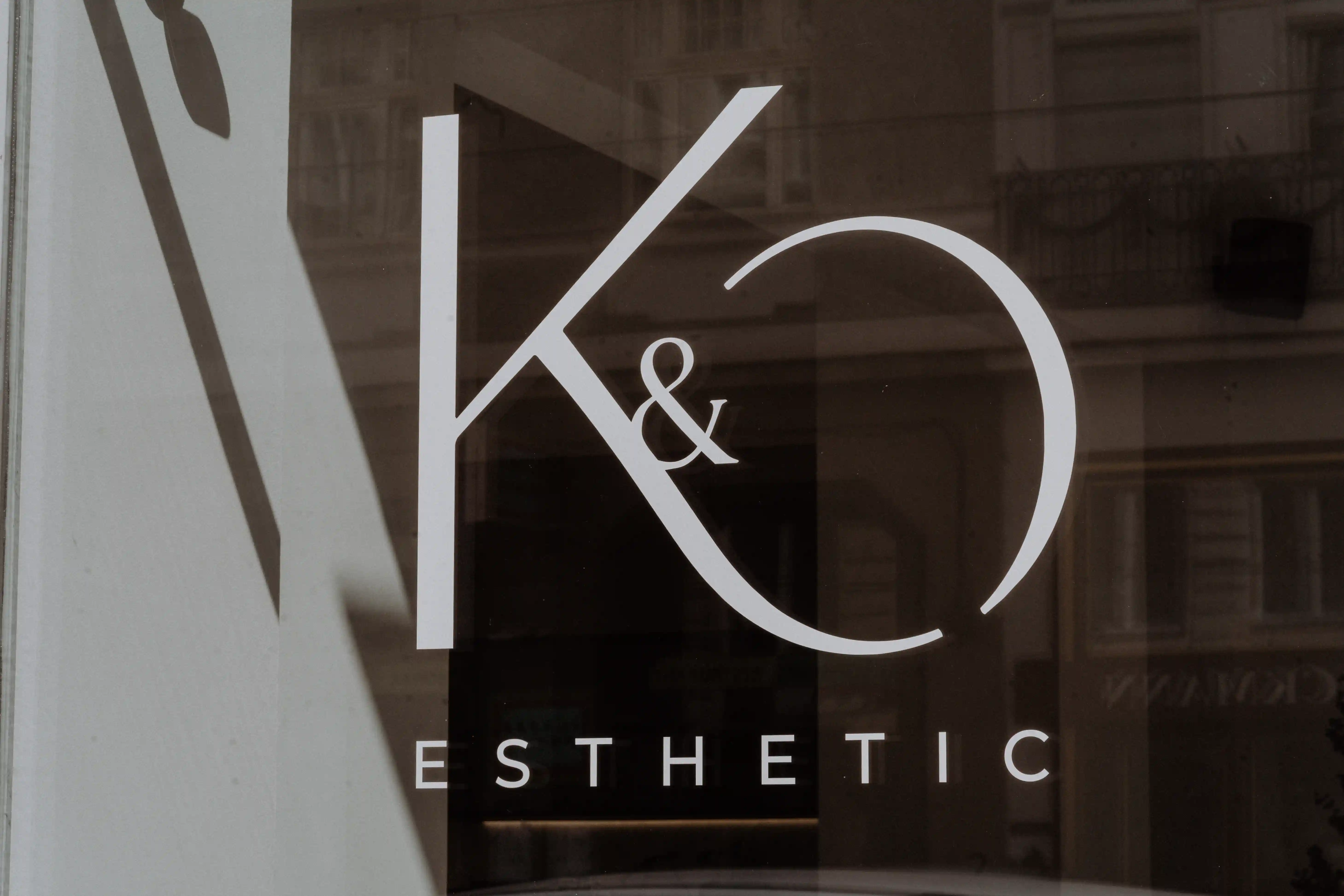 Logo-Schriftzug von K&O Esthetic